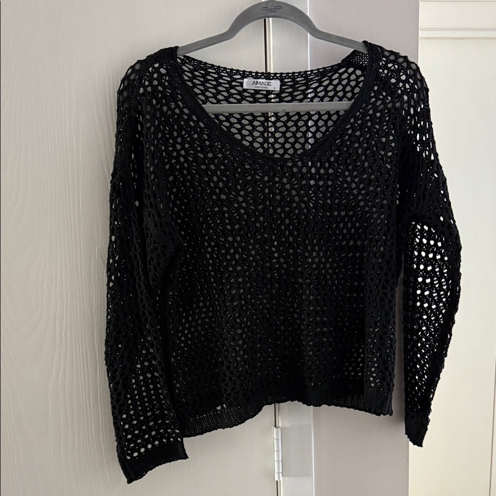 Black Knit Sweater